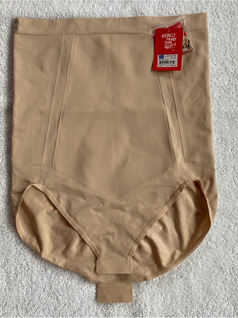 NWT SPANX SS1815 Sculpt HIGH-WAIST BRIEF Nude Sz xL. msrp $62. Support, Comfort
